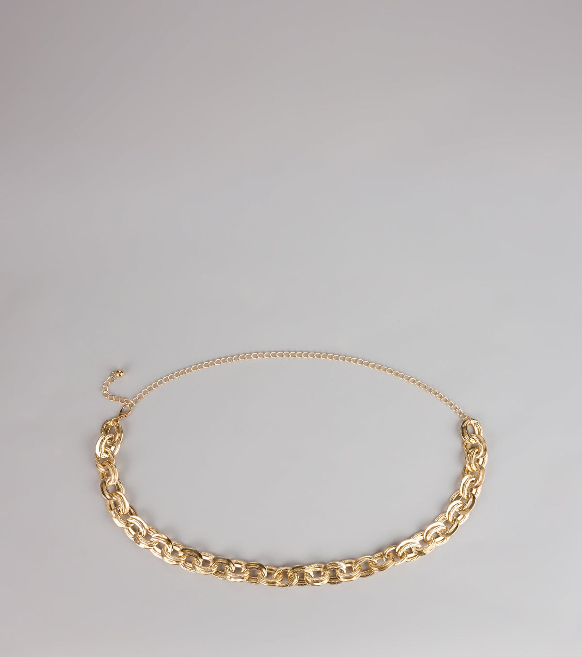Statement Mode Chunky Chain Belt
