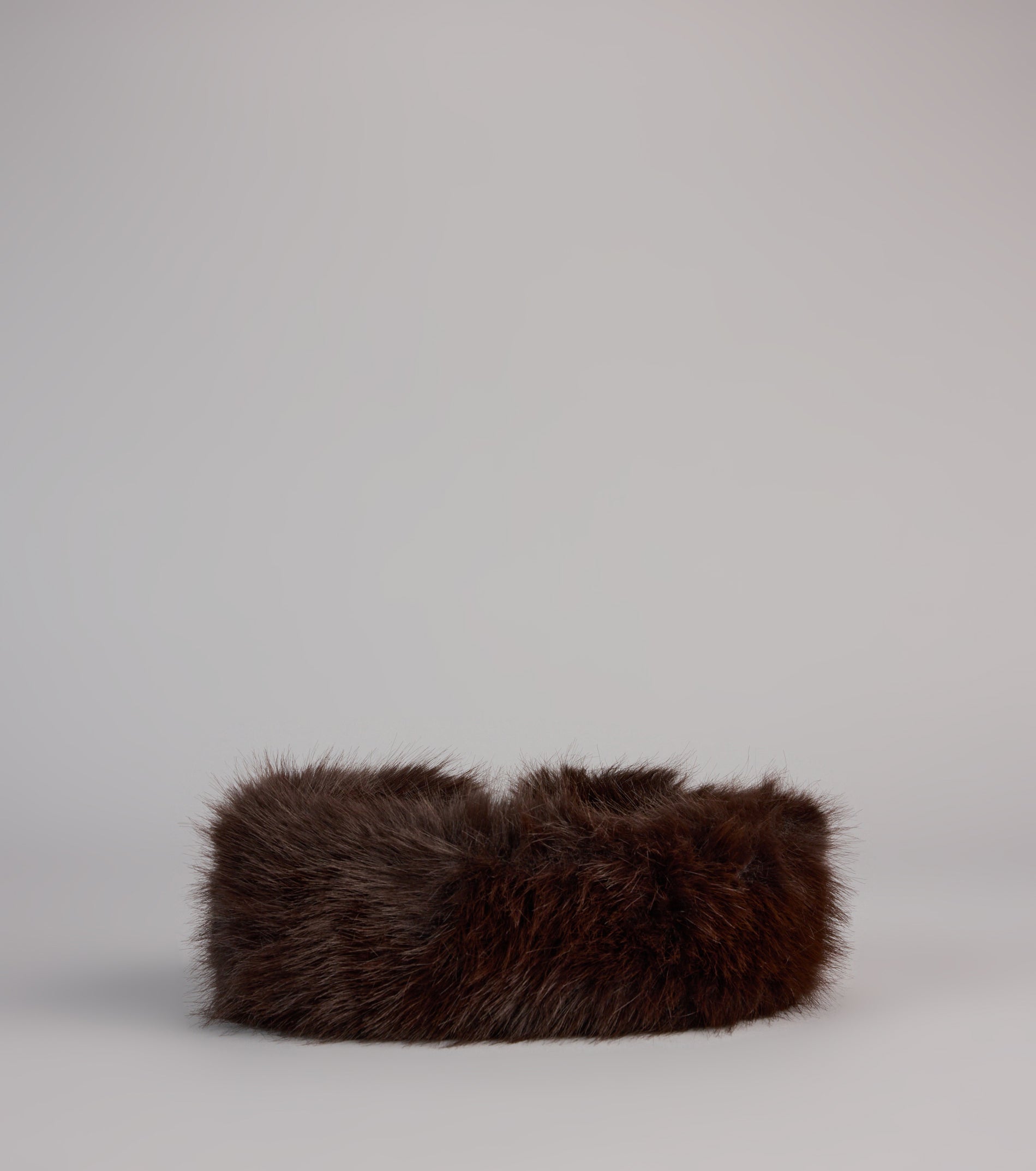 Snow Kissed Faux Fur Headband Wrap