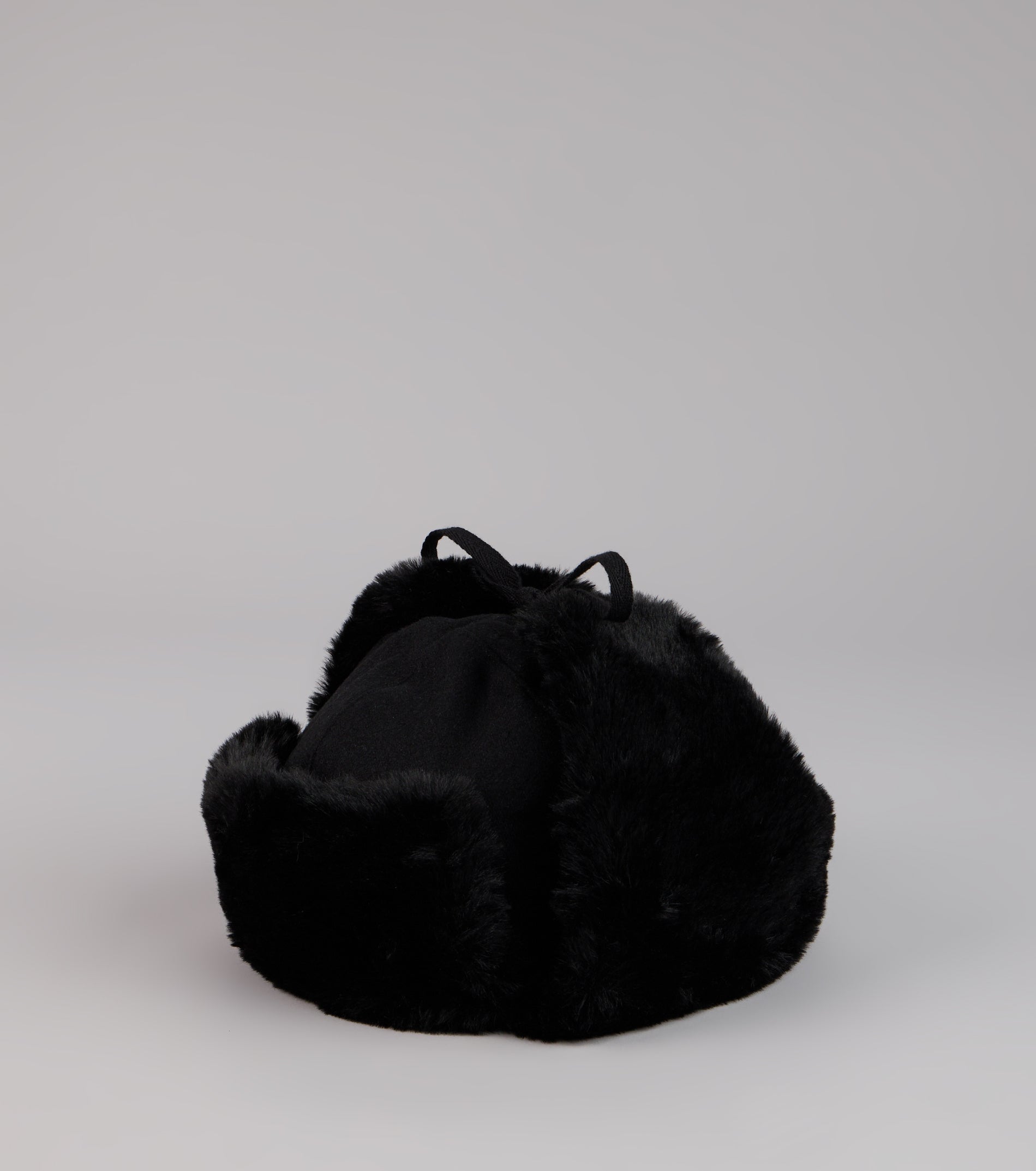 Kangol Faux Fur Trim Trapper Hat