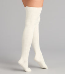 Toasted Cozy Knit Socks