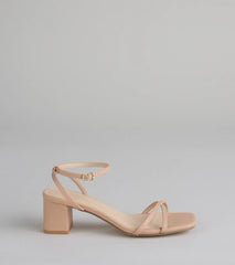 On Repeat Strappy Block Heels
