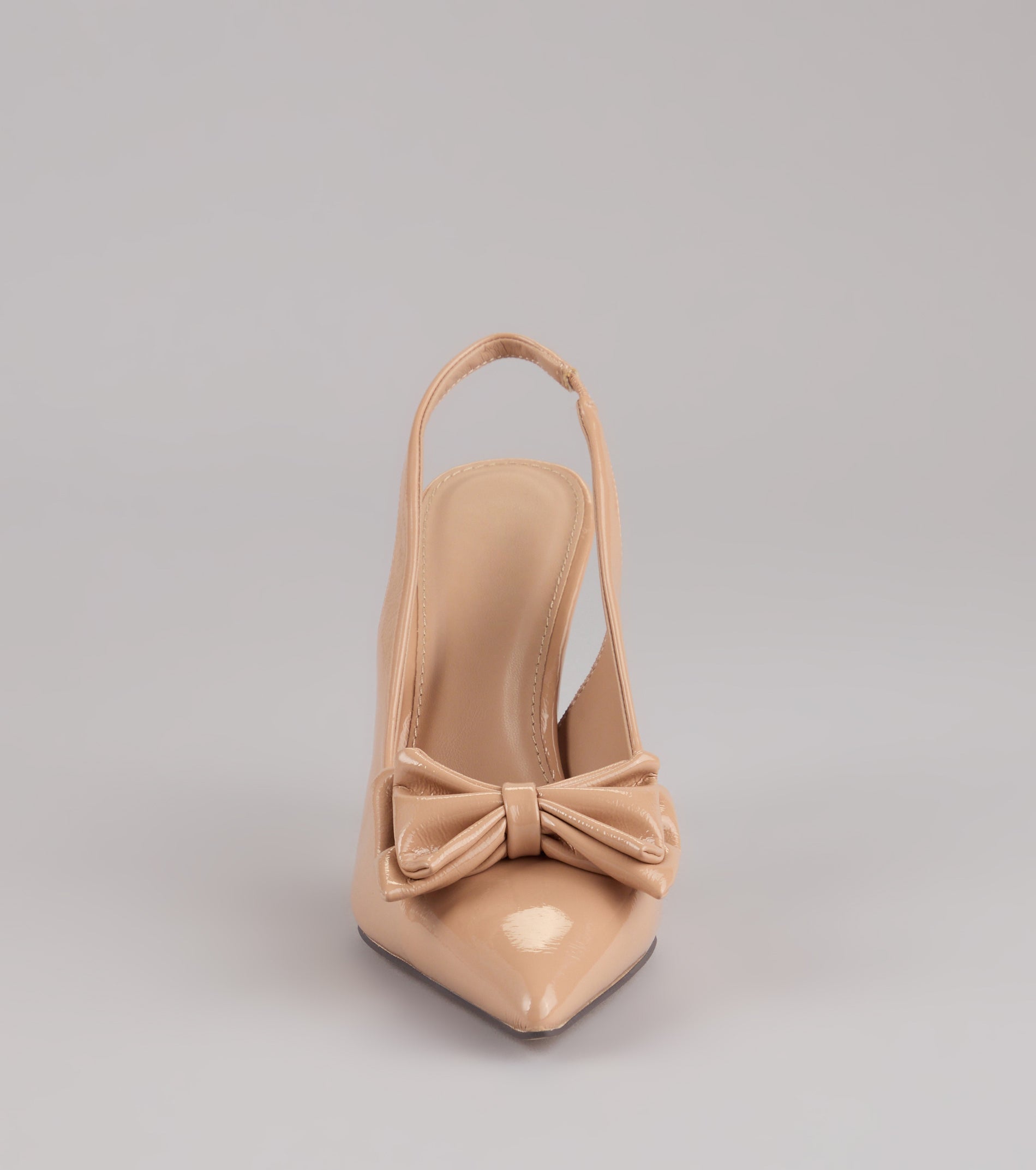 Strut Season Bow Stiletto Pumps