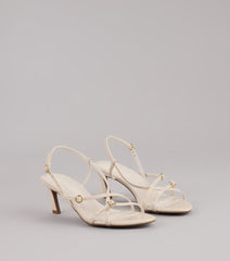 RSVP Ready Slingback Kitten Heels