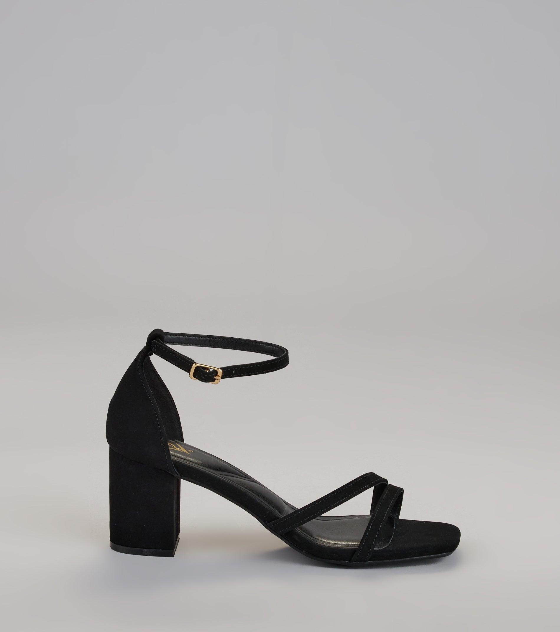 Chic Step Strappy Block Heels