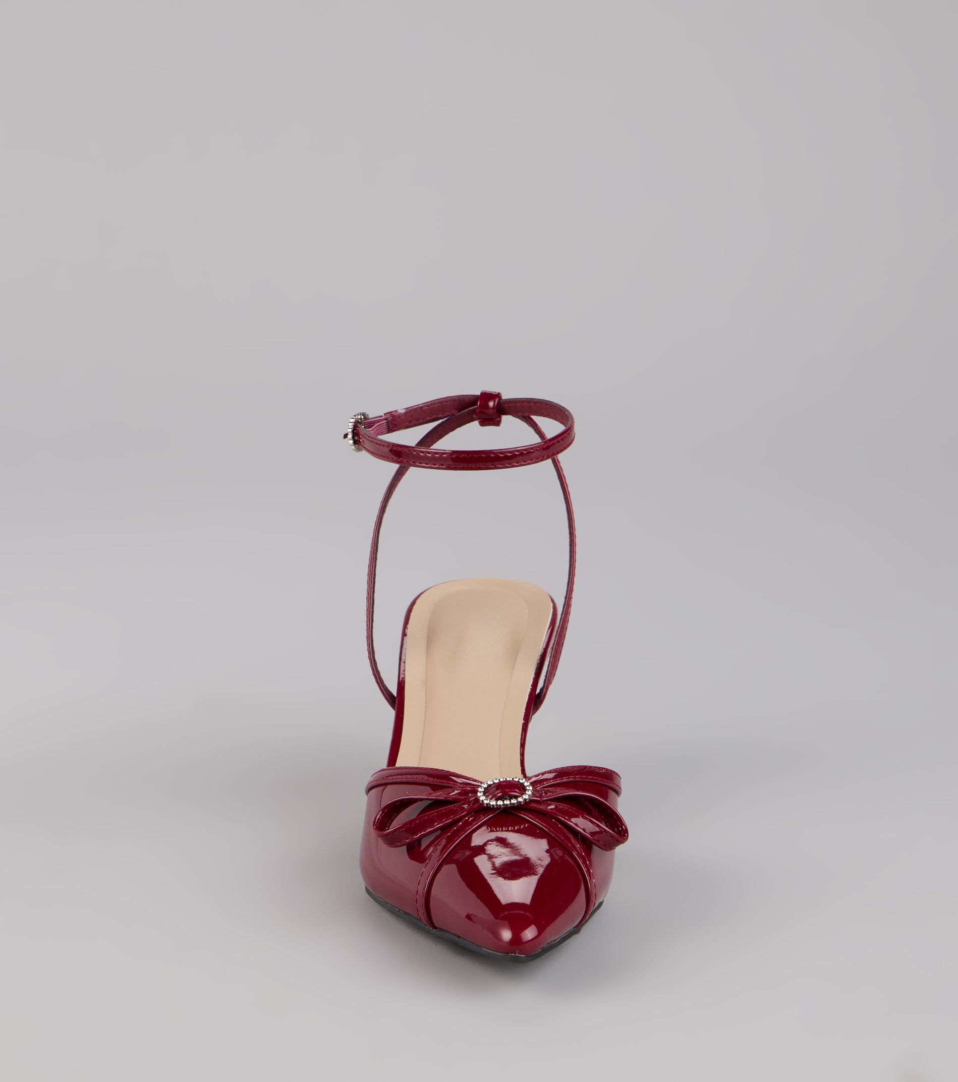Sweet Point Kitten Bow Heels