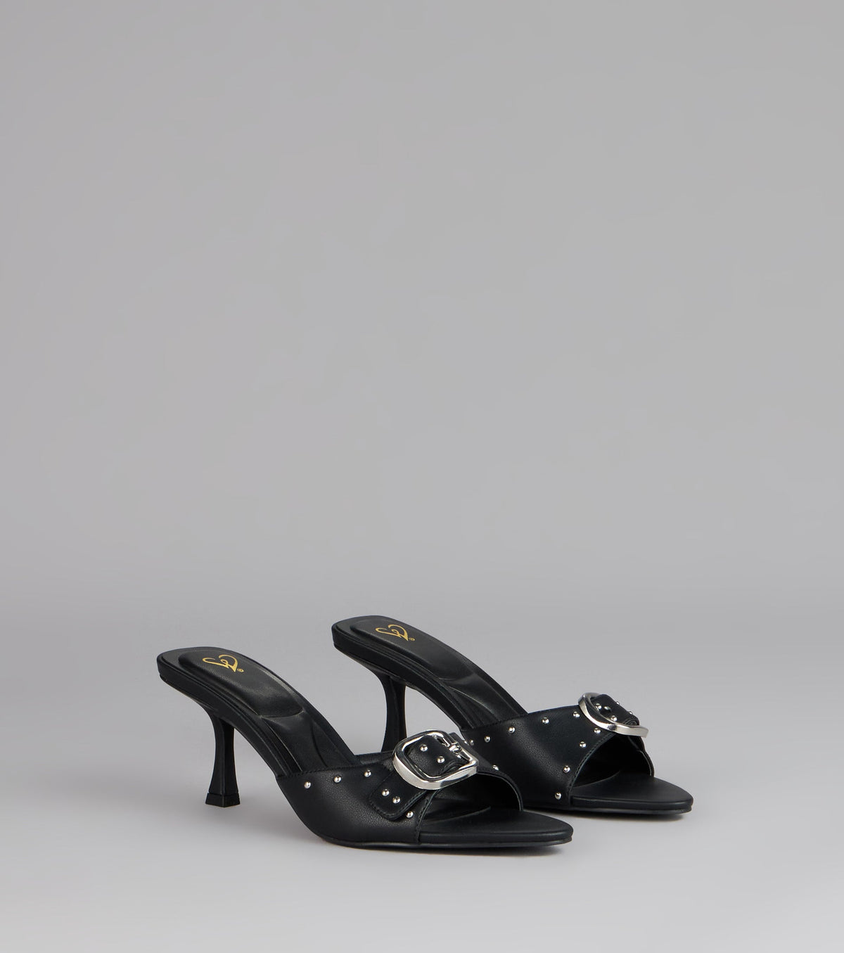 Dress It Up Buckle Stiletto Heels