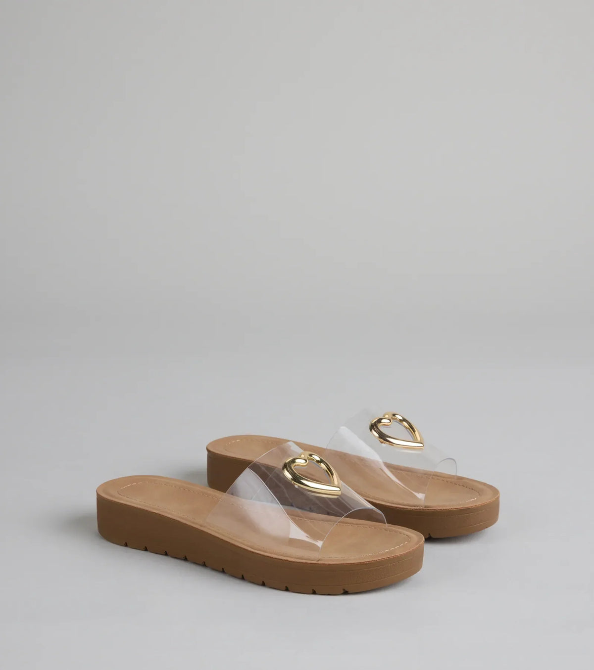 Heart Eyes Only Slide Sandals