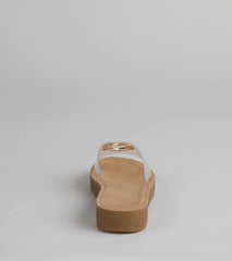 Heart Eyes Only Slide Sandals