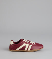 Game Time Striped Sneakers