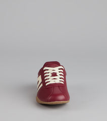 Game Time Striped Sneakers